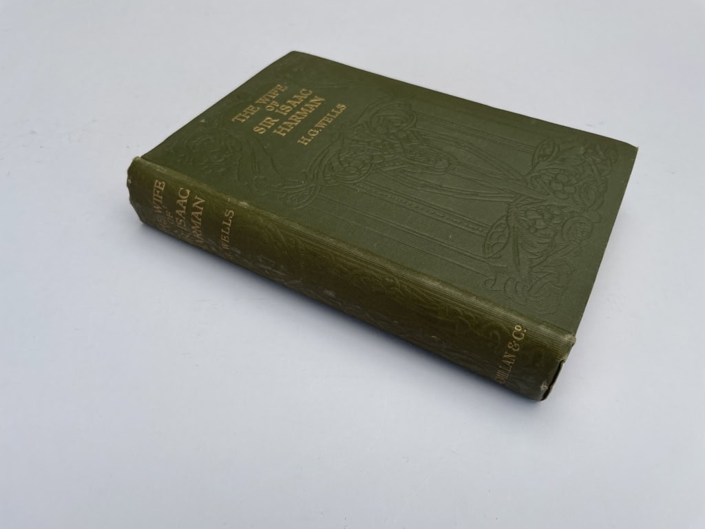 hg wells the wife of sir issac harman first edition4