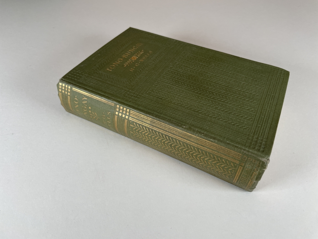 hg wells tono bungay first 3