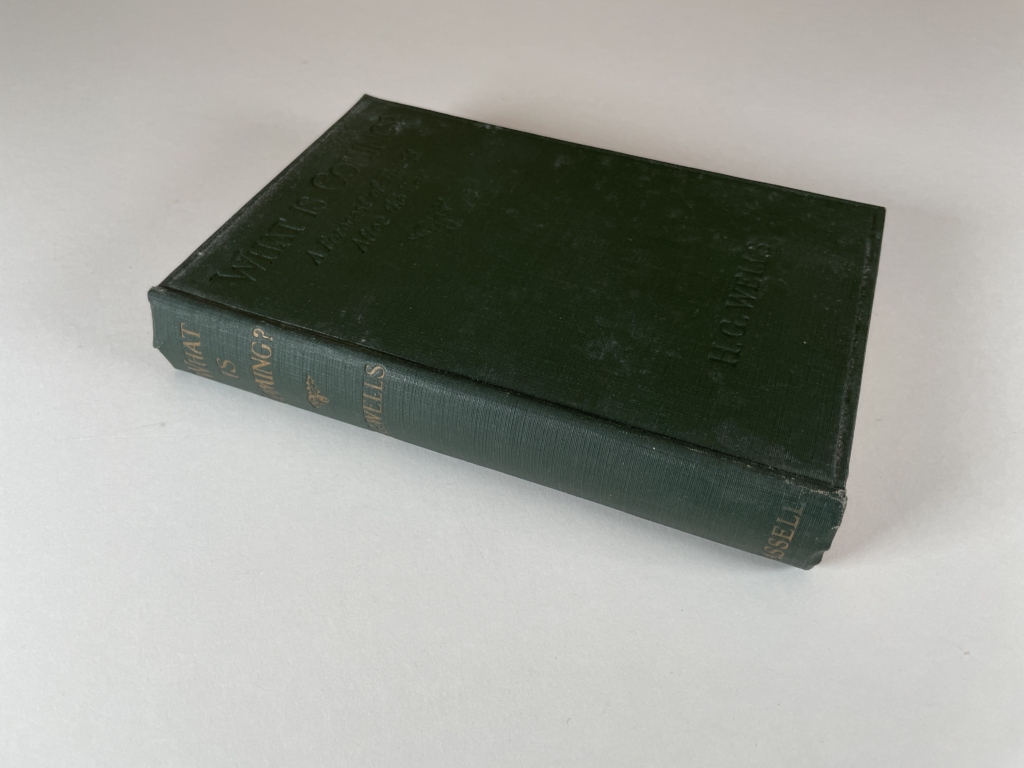 hg wells what is coming first 1