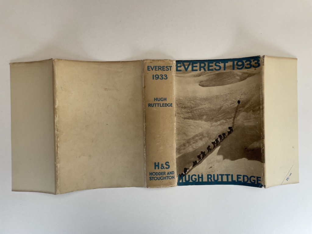 hugh rutledge everest 1933 first edition4