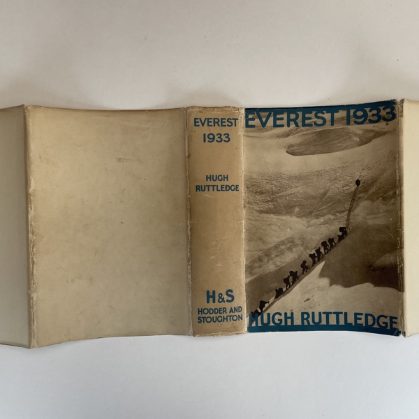 hugh rutledge everest 1933 first edition4