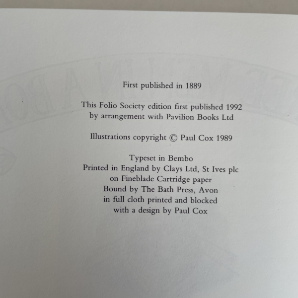 jerome k jerome 3 men in a boat folio2