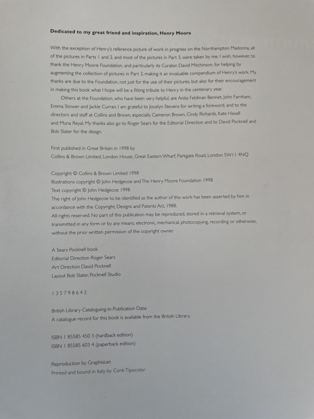 john hendgecoe a monumental vision first edition2