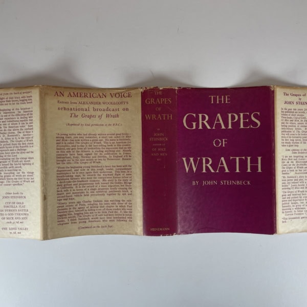 john steinbeck the grapes of wrath first edition4