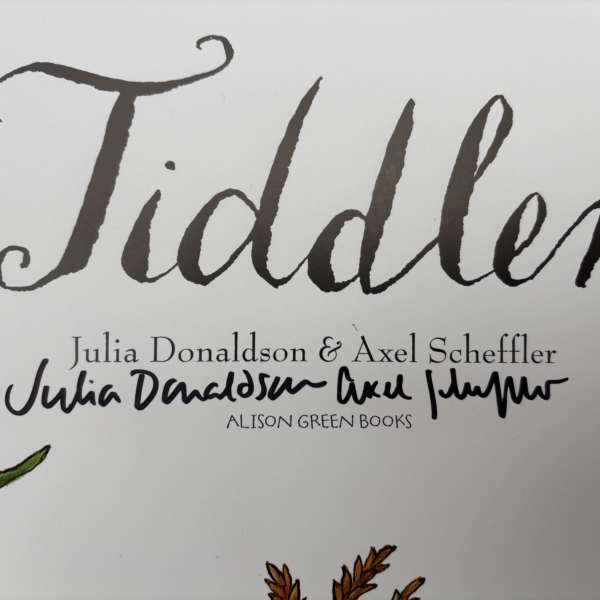 julia donaldson tiddler double signed first2