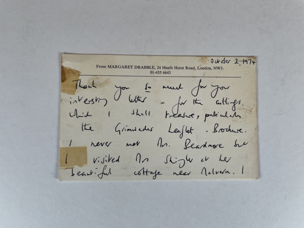 margaret drabble a summer bird cage first edition with card5