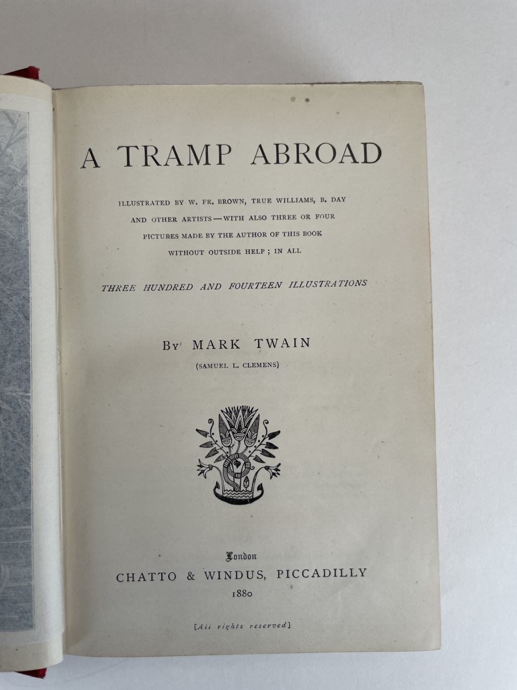 mark twain a tramp abroad first edition2