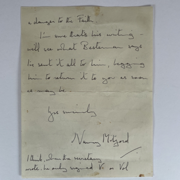 nancy mitford volatare in love with letter first6