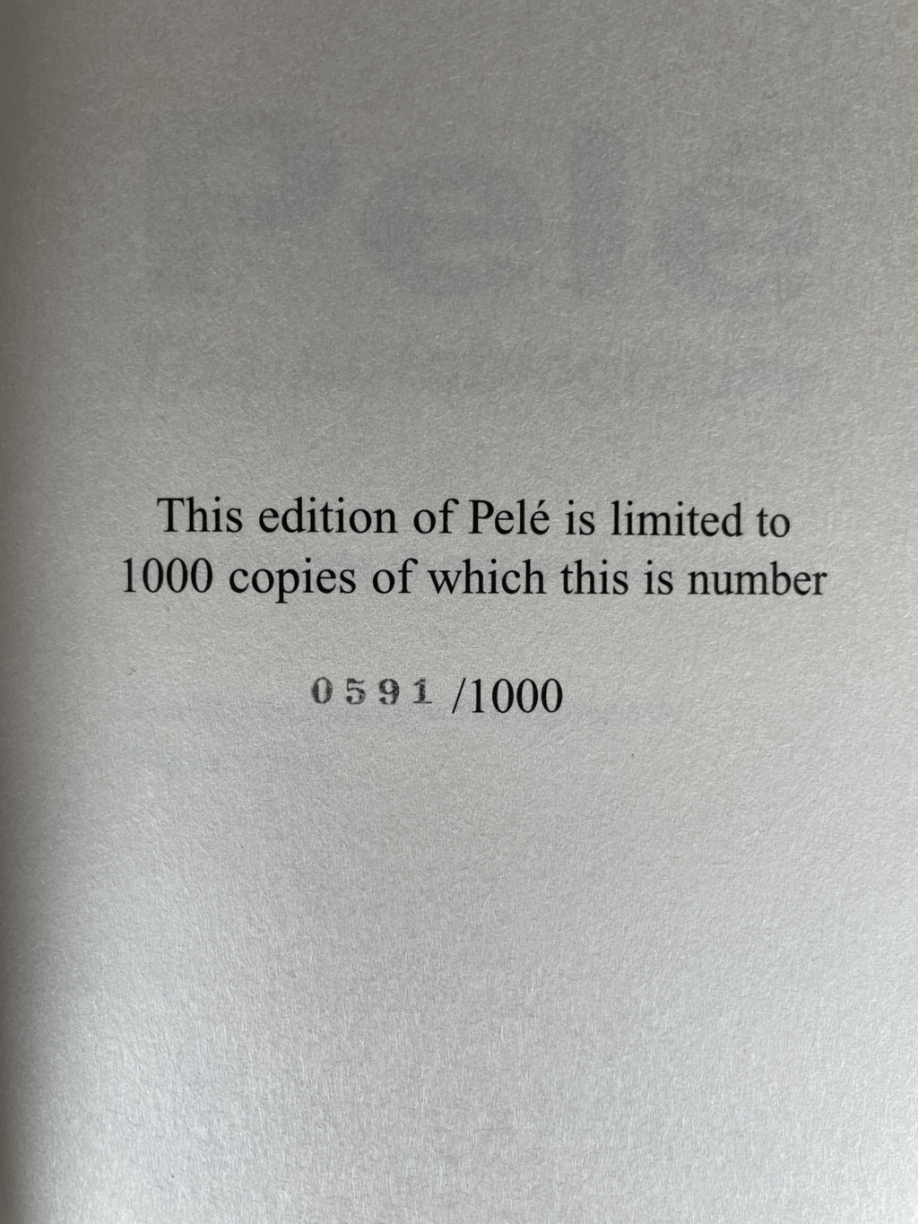 pele limited edition3