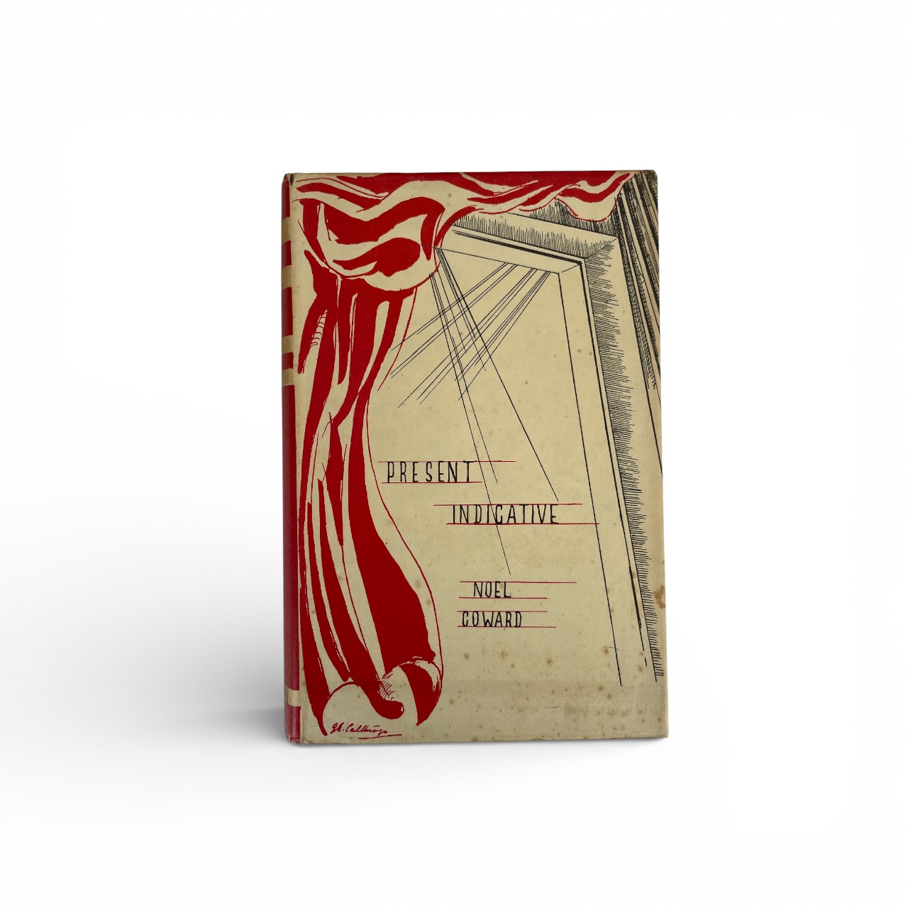 present indicative noel coward signed w letter 1