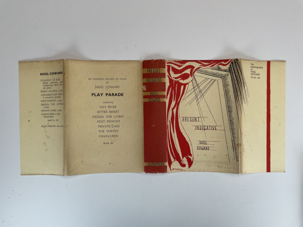 present indicative noel coward signed w letter 5