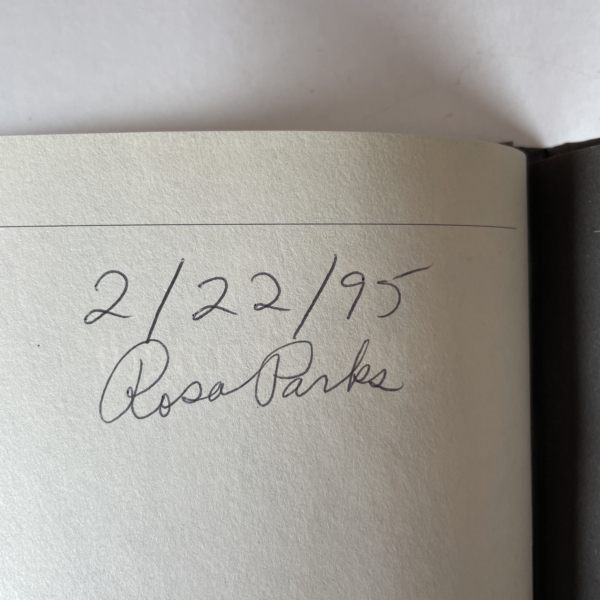 rosa parks quiet strength signed first ed2