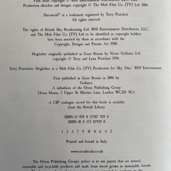 teryy pratchett hogfather double set3