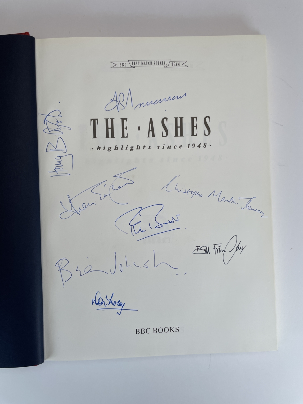 test match special the ashes multi signed 3