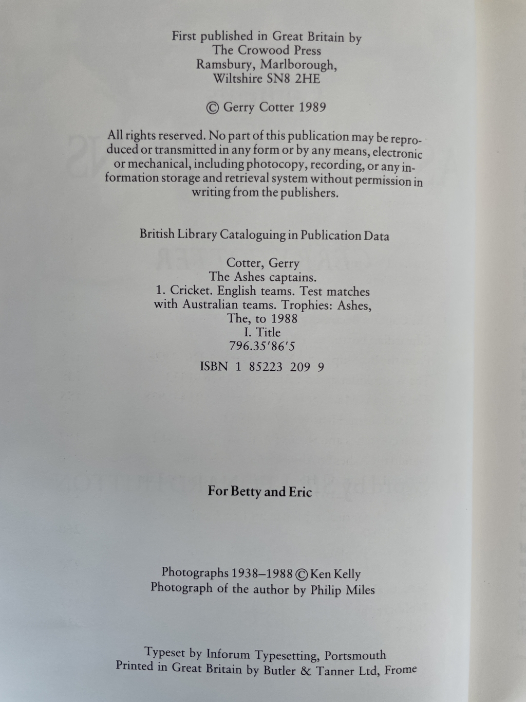 the ashes captains w hutton signed2