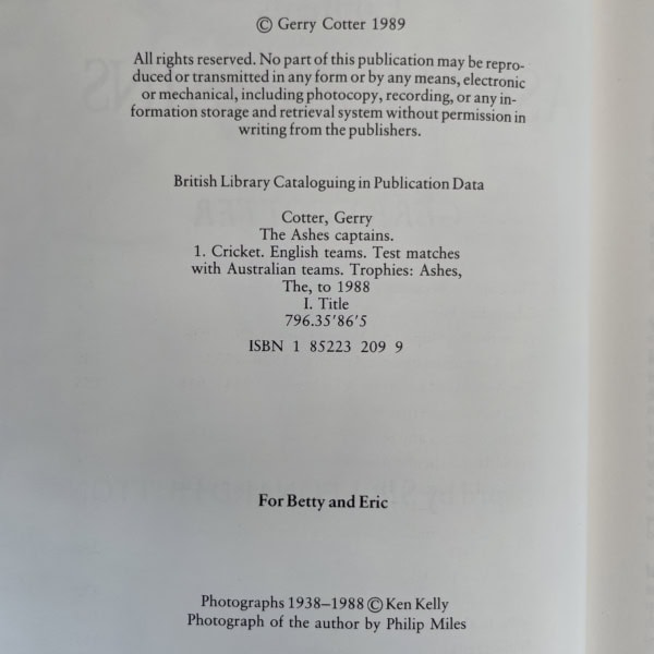 the ashes captains w hutton signed2