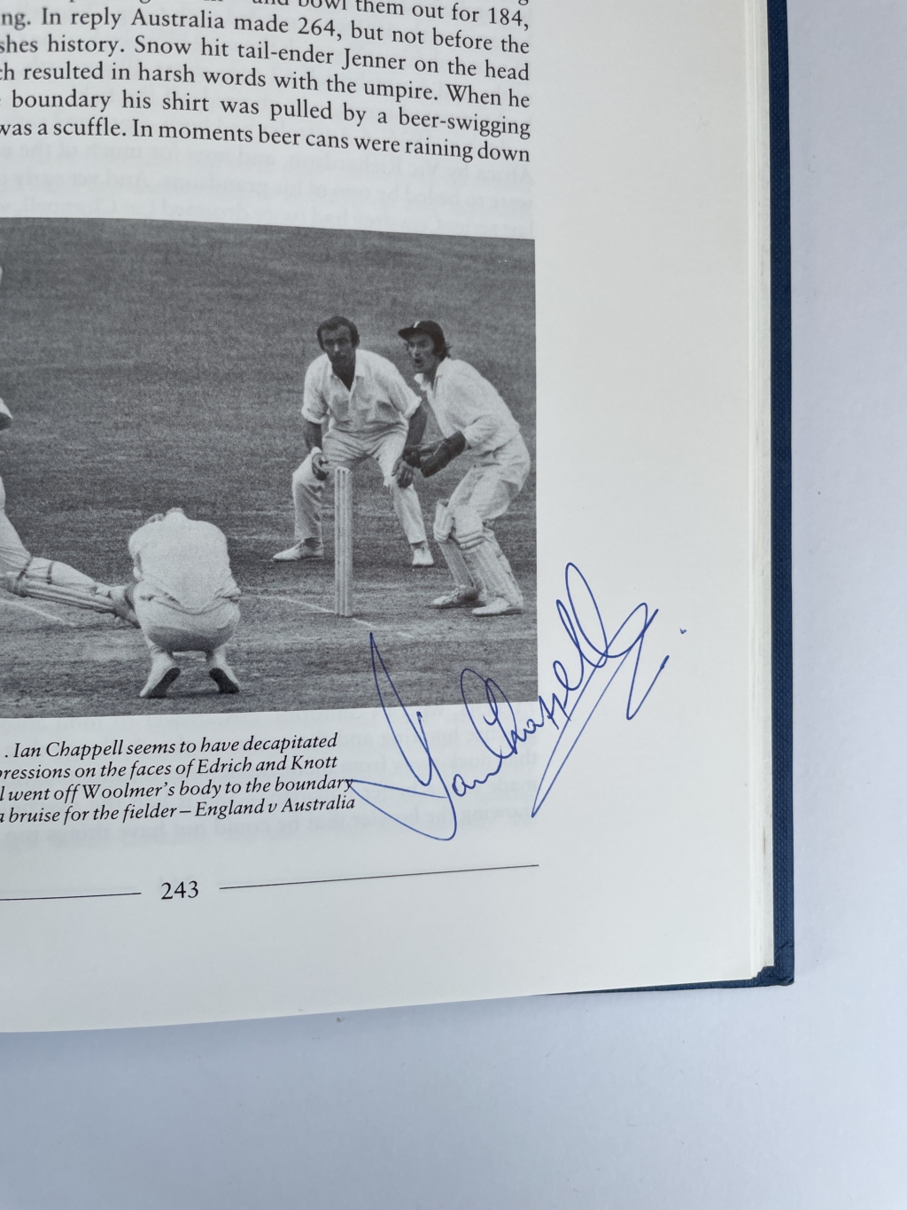 the ashes captains w hutton signed4