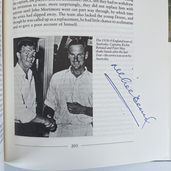 the ashes captains w hutton signed5