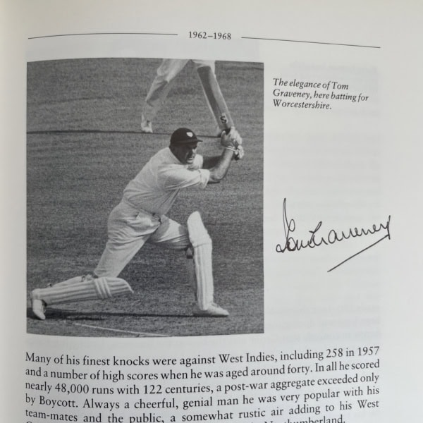 the ashes captains w hutton signed7