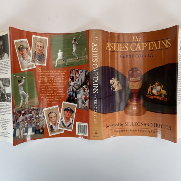 the ashes captains w hutton signed9