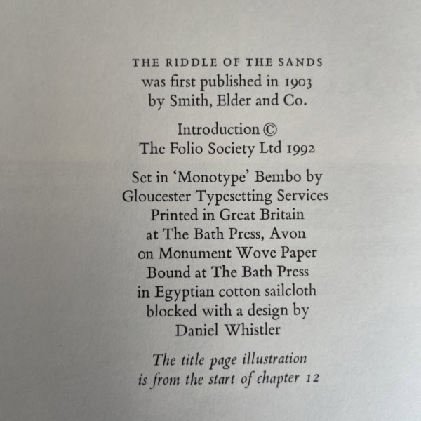 the riddle of the sands folio2