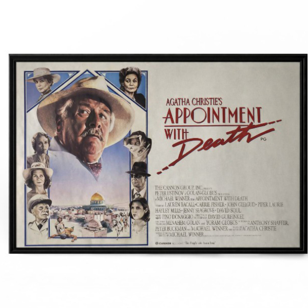 Appointment with death Quad poster