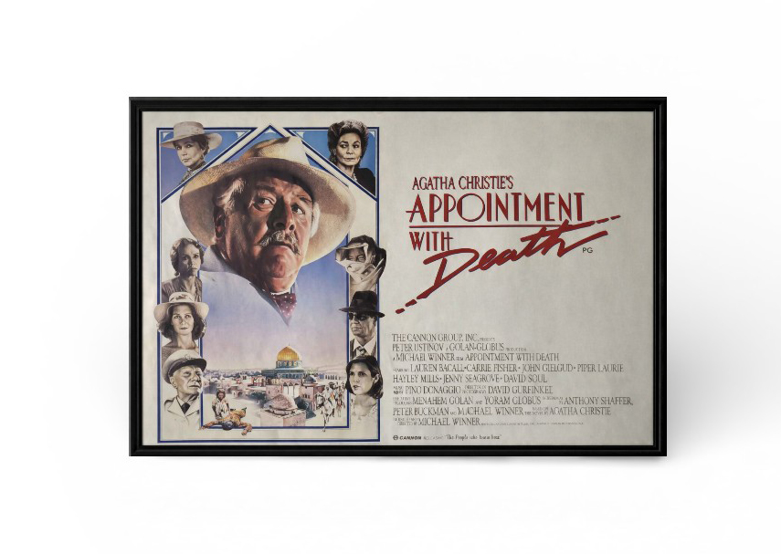 Appointment with death Quad poster