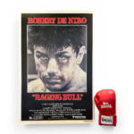 RAGING Bull - Movie Poster - With Signed boxing glove - De Niro