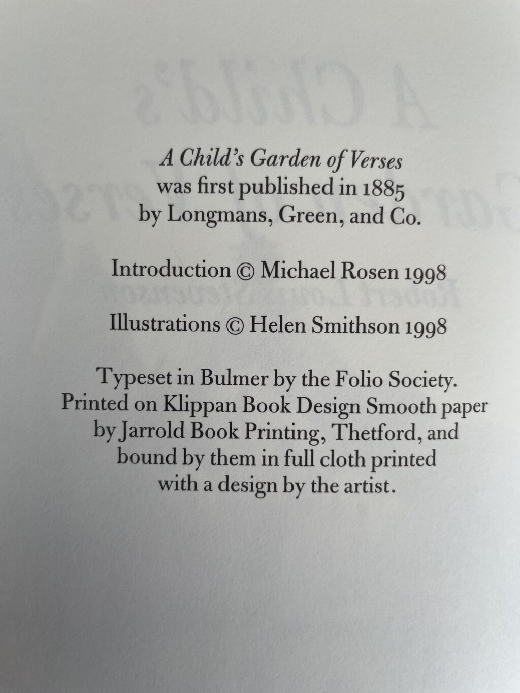 a childs garden of verses first folio2