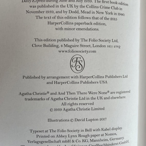 agatha christie and then there were none folio2