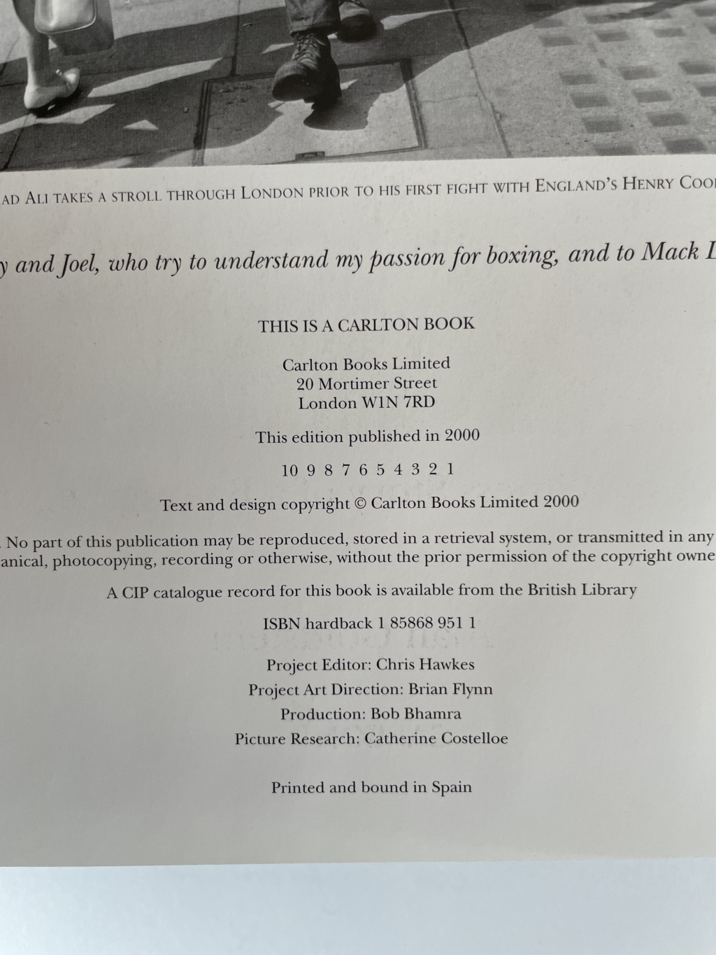 alan goldstein muhammad ali signed first 3