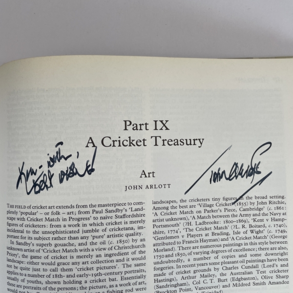 barclays world of cricket signed first 2