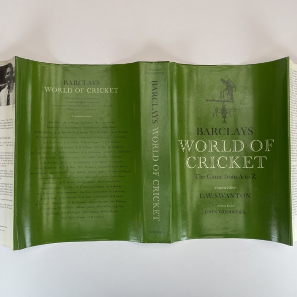 barclays world of cricket signed first 5