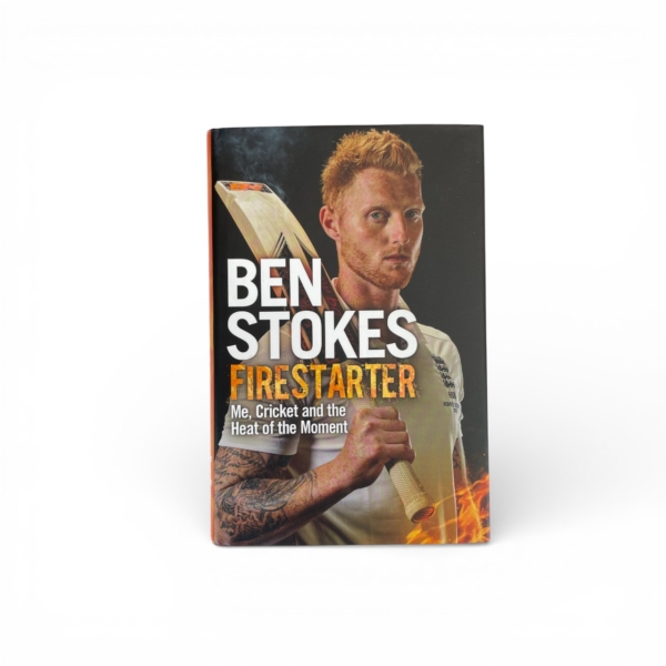ben stokes fire starter signed first edition1