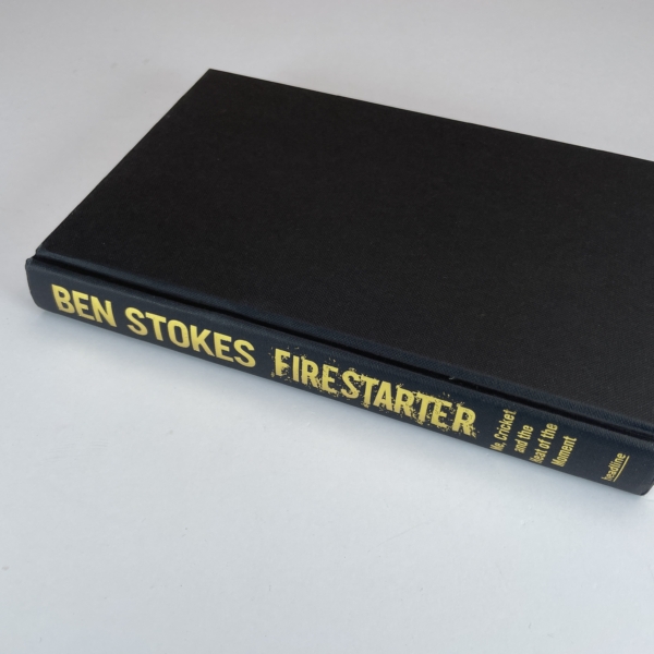 ben stokes fire starter signed first edition4