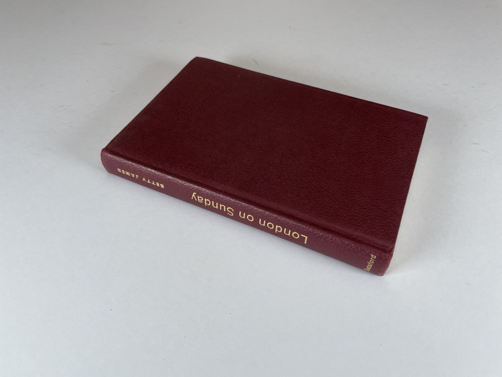 betty james london on sunday first edition3