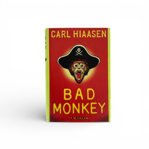 carl hiaasen bad monkey signed first edition1