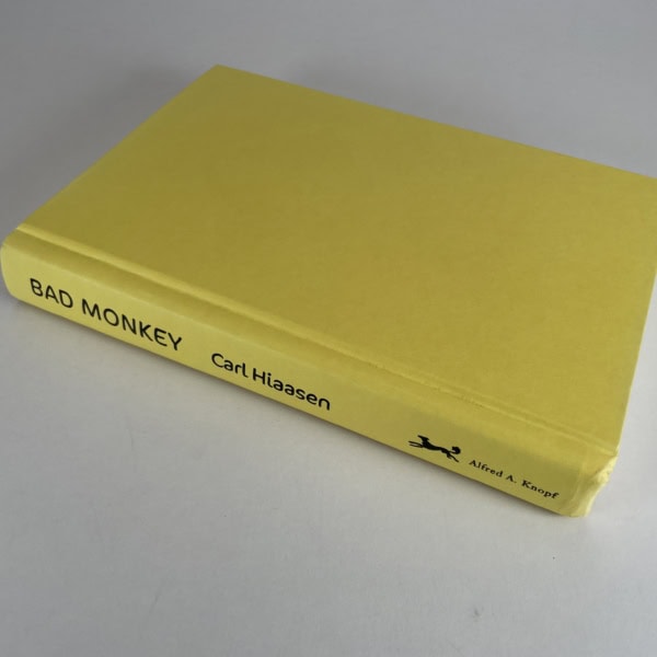 carl hiaasen bad monkey signed first edition5