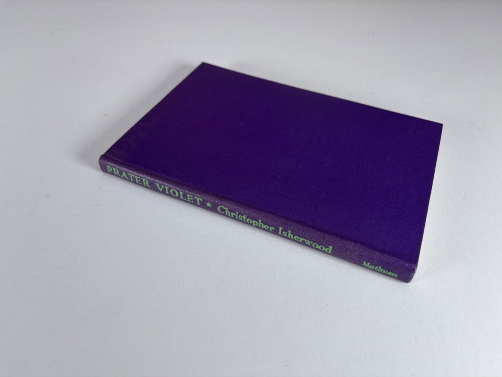 chrostopher isherwood prater violet first ed3