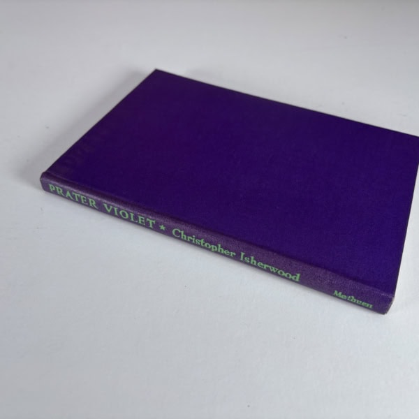 chrostopher isherwood prater violet first ed3