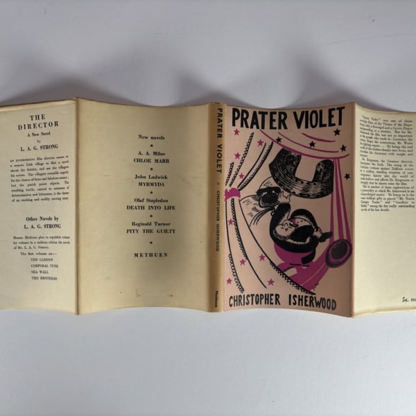 chrostopher isherwood prater violet first ed4