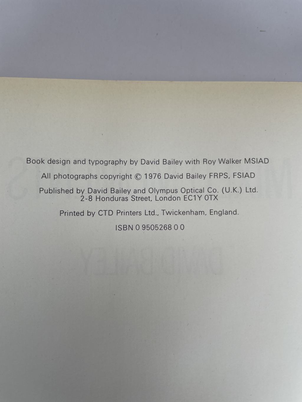 david baileys mixed moments signed first4