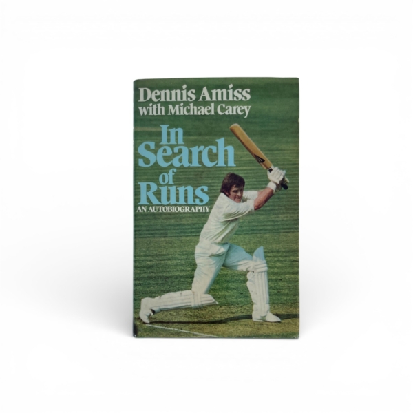 dennis amiss in search of runs signed first1