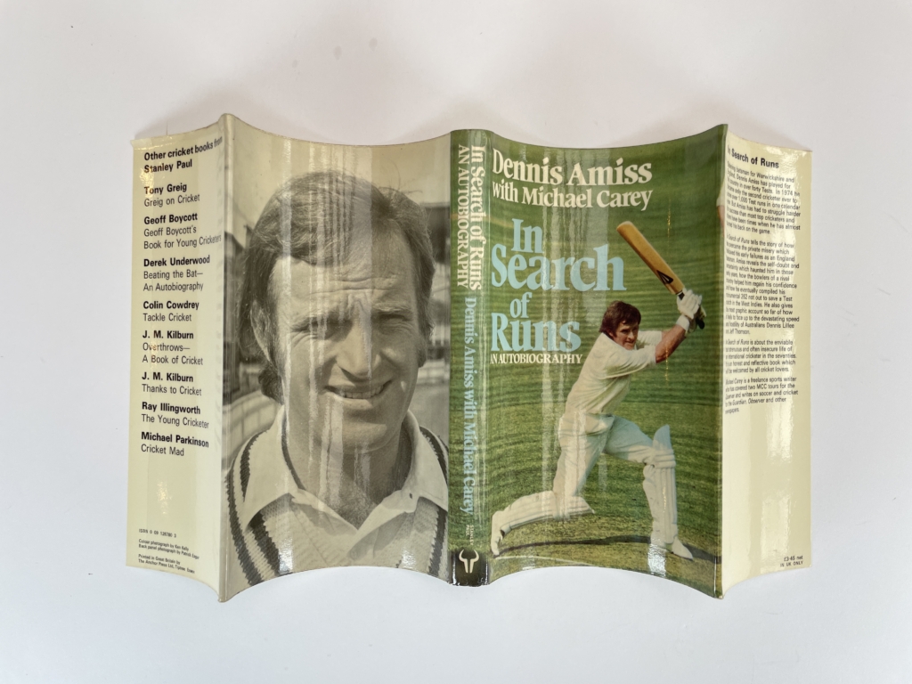 dennis amiss in search of runs signed first5