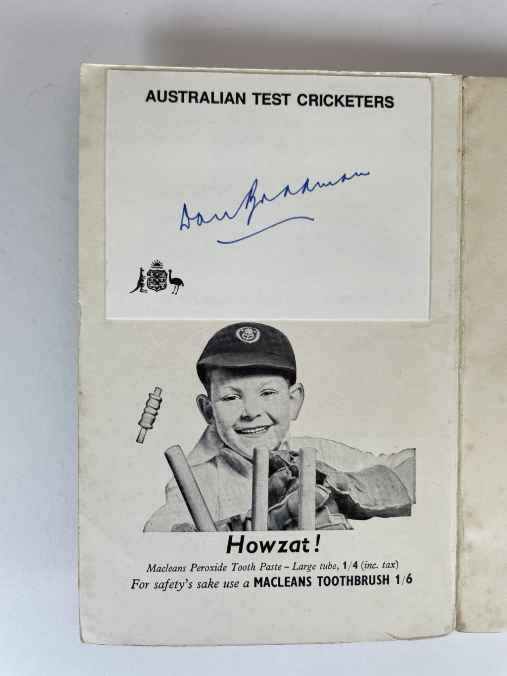 don bradman how to play cricket signed first edition2