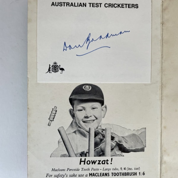 don bradman how to play cricket signed first edition2