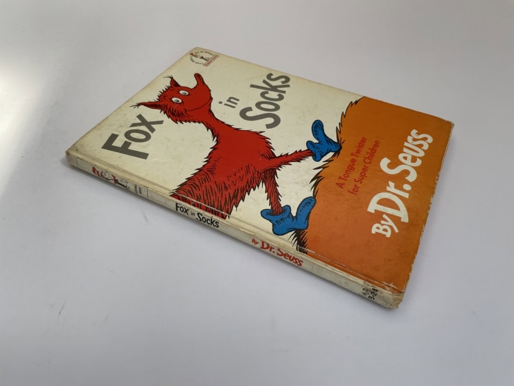 dr seuss fox in socks first ed3