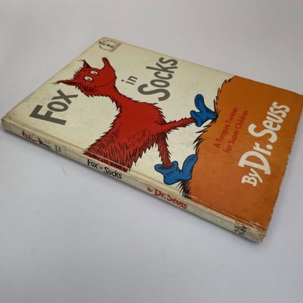 dr seuss fox in socks first ed3