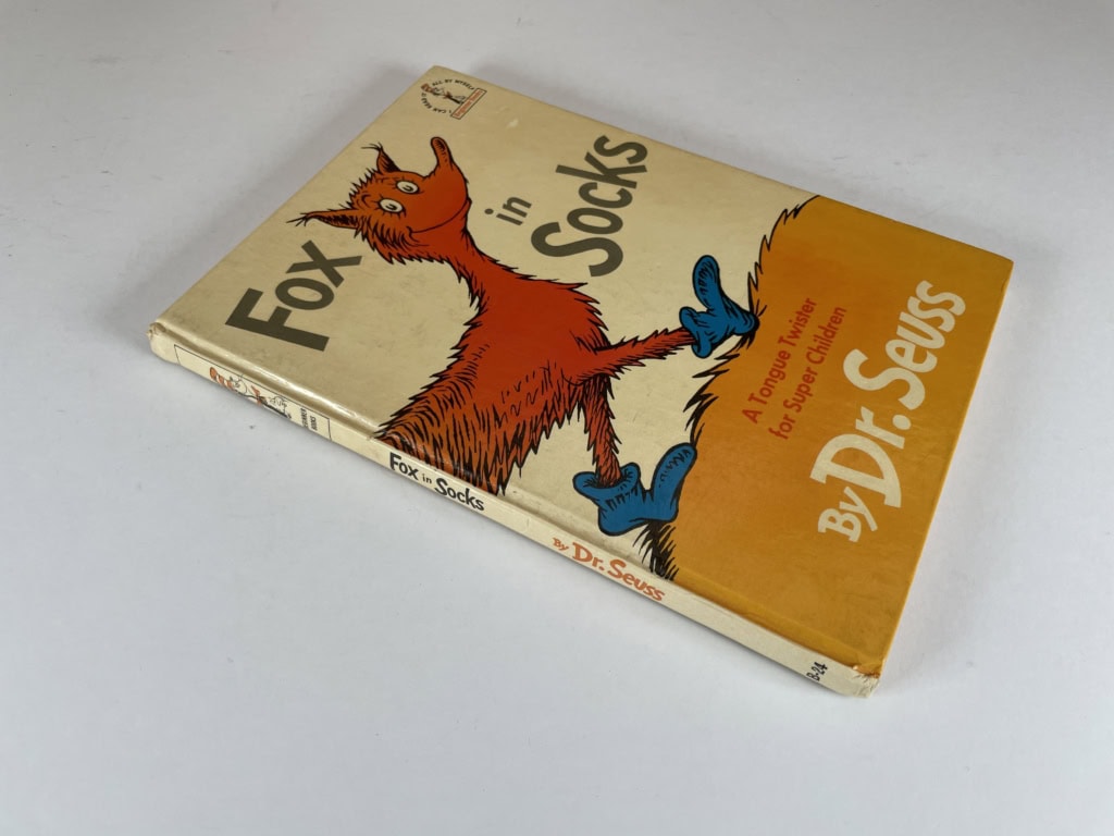 dr seuss fox in socks first edition3