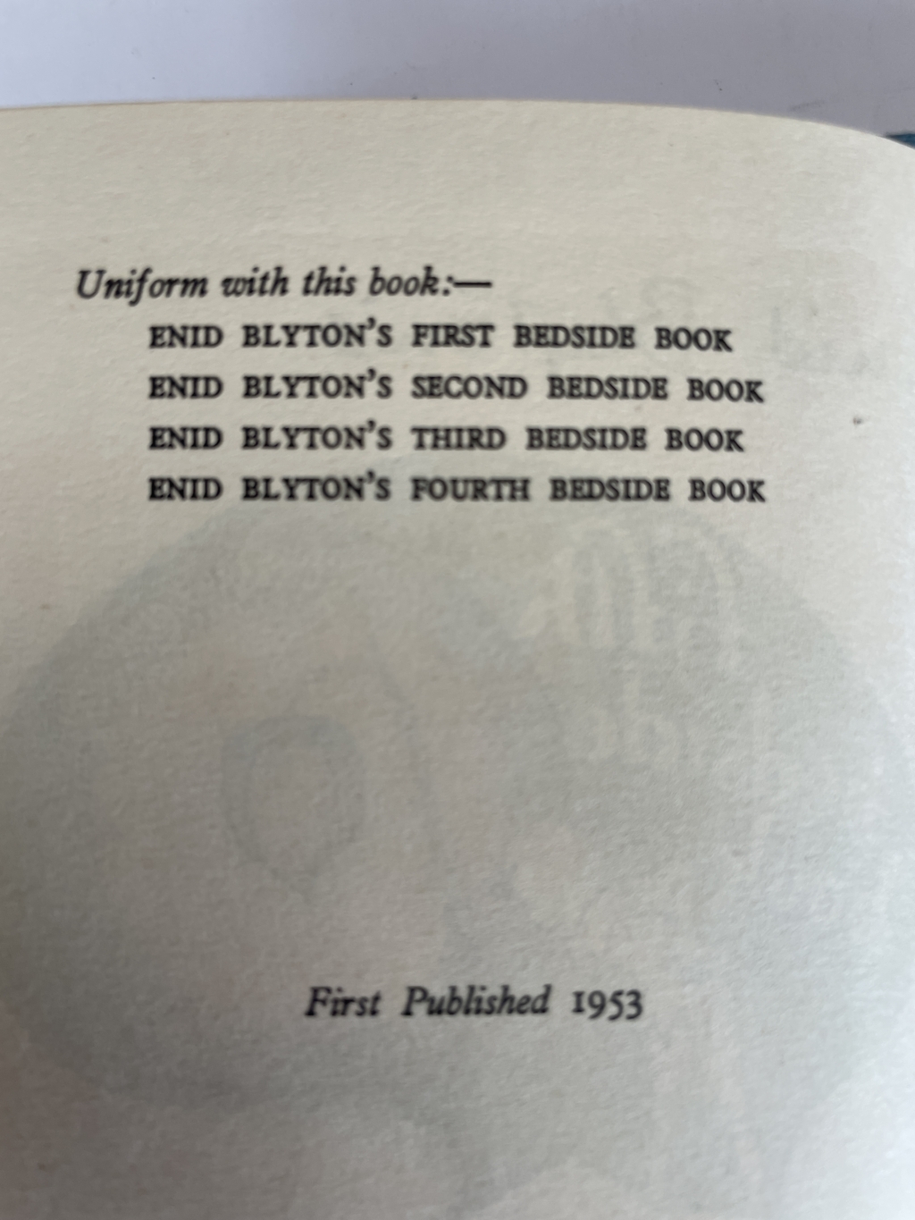 enid blyton the fifth bedside book first edition2
